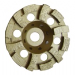 Double Row Diamond Grinding Cup Wheel