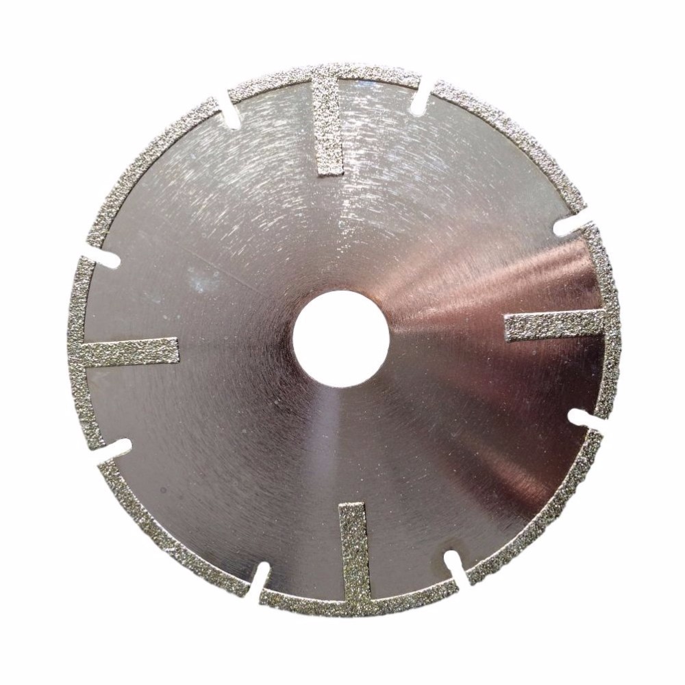 4-1/2 Inch Diamond Cutting Disc Electroplate Saw Blade Grinding Tool for marble granite ceramic jade cutting