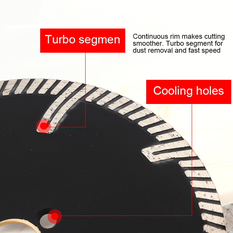 6 inch hot press diamond circular saw blade with protected segments 150mm for granite diamond cutting disc
