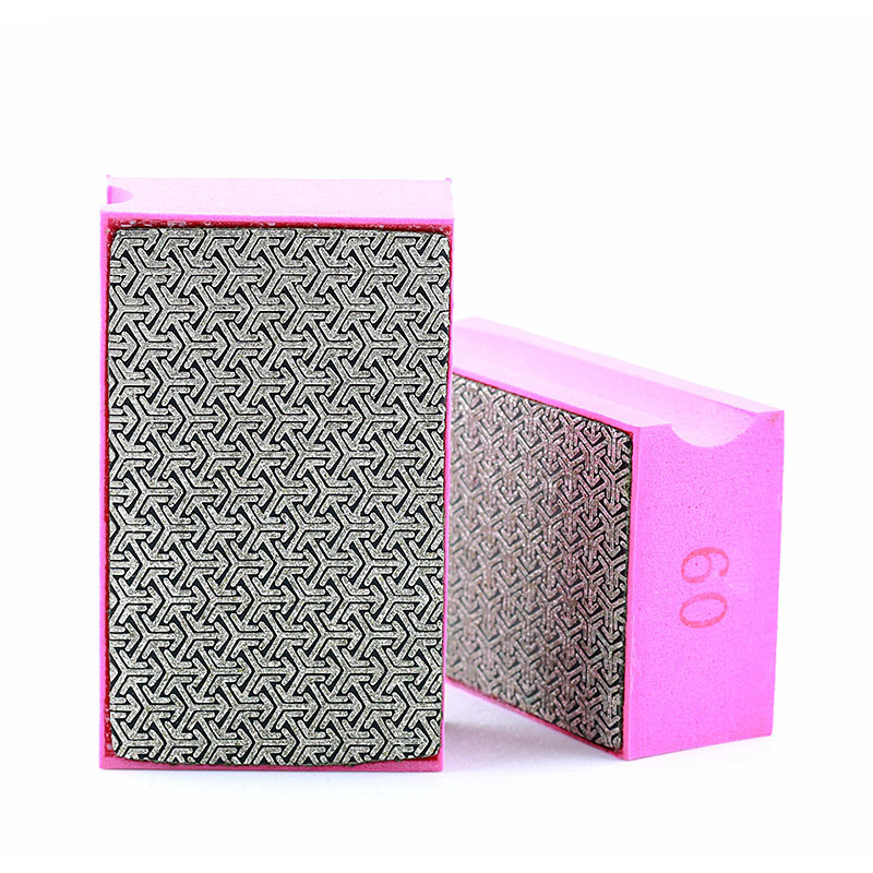 Diamond hand polishing pad 90*55mm stone polishing hand wiper glass polish grinding ceramic tile diamond abrasive pads