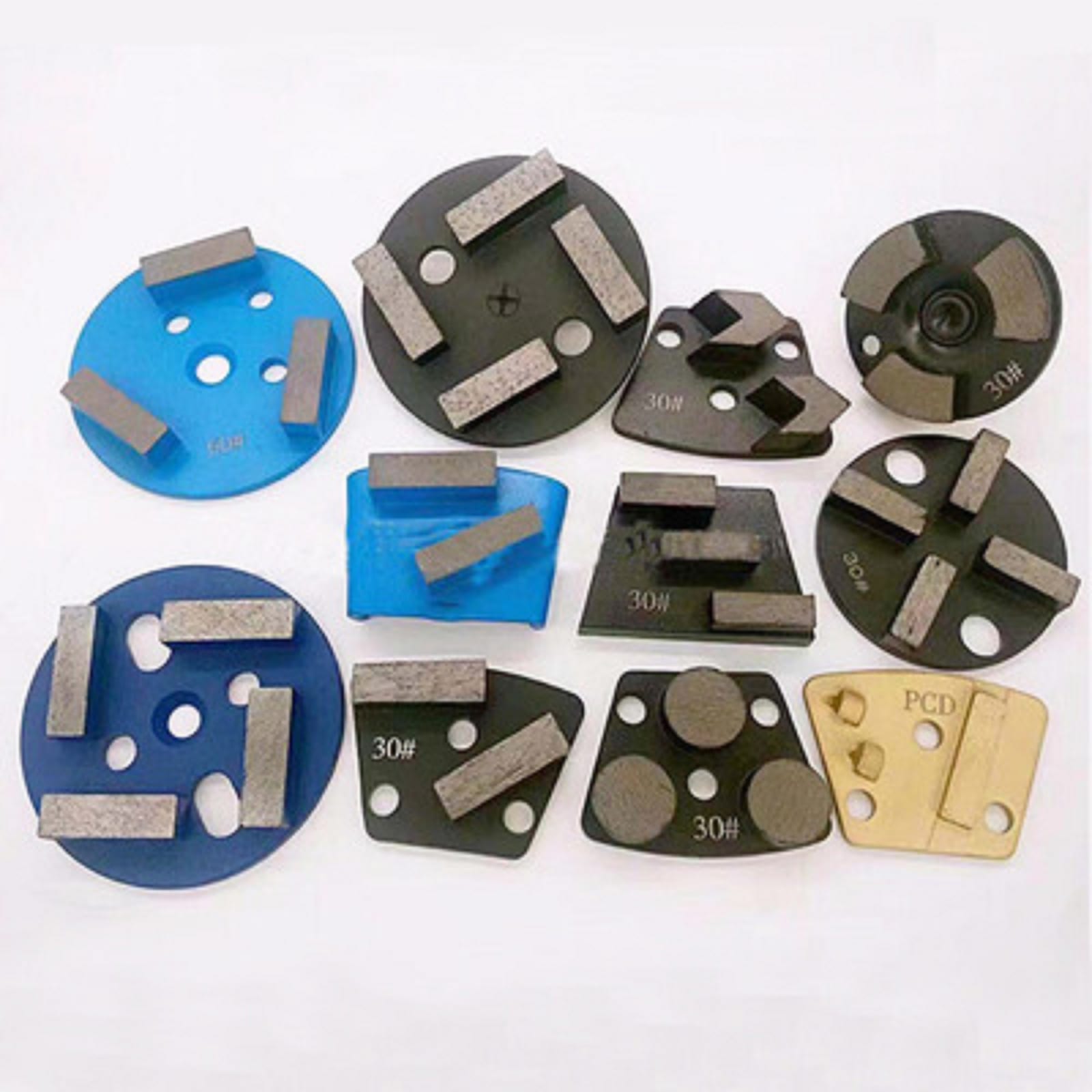 Trapezoid diamond segmented Bond Grinding Polishing Pads for Terrazzo Floor and concrete